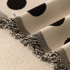 Chenille Polka Dot Sofa Cover Throw, Soft Thick Couch Cover Blanket Furniture Covers