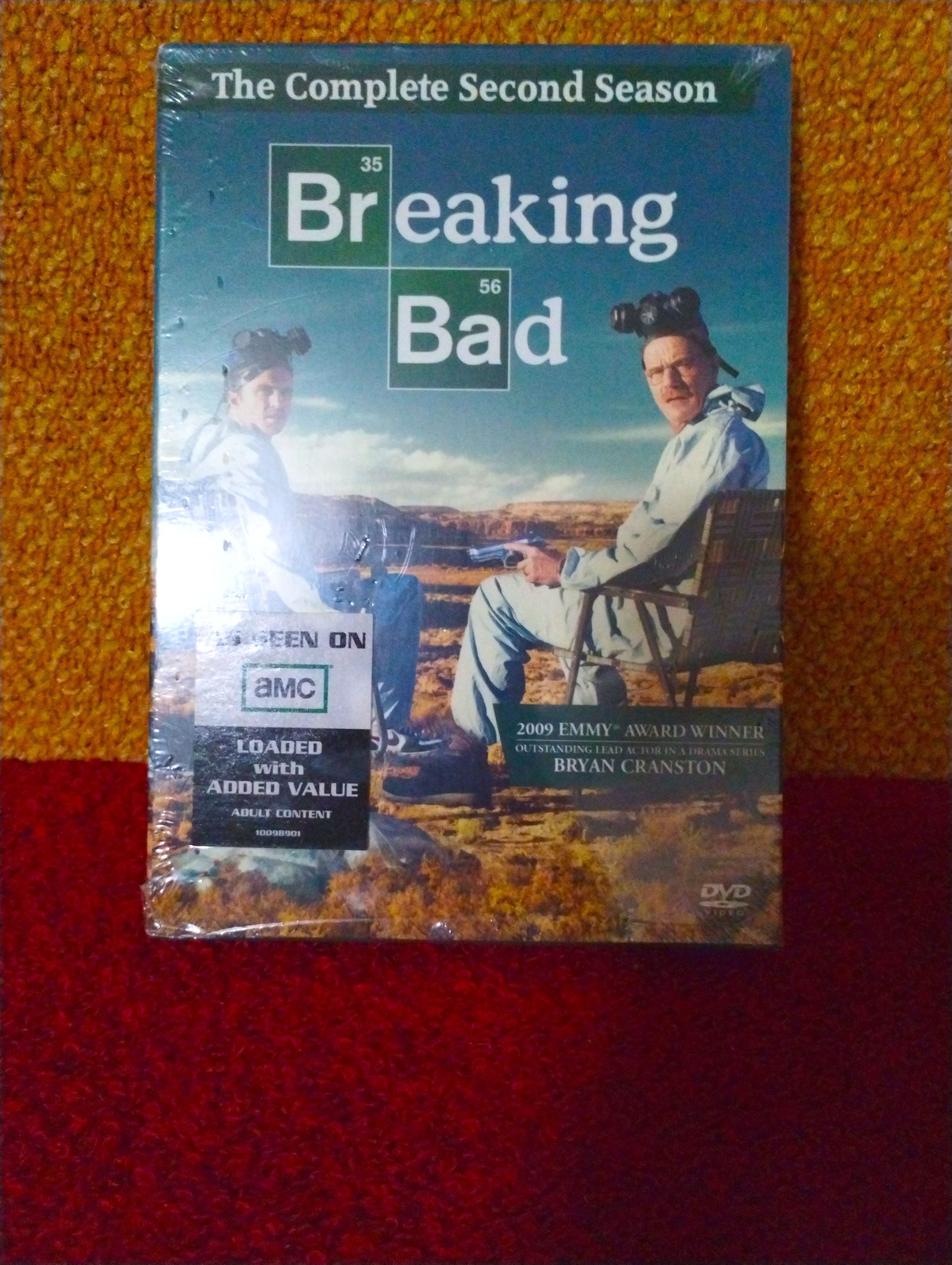 Breaking Bad Complete Second Season DVD 4-Disc Set 13 Episodes
