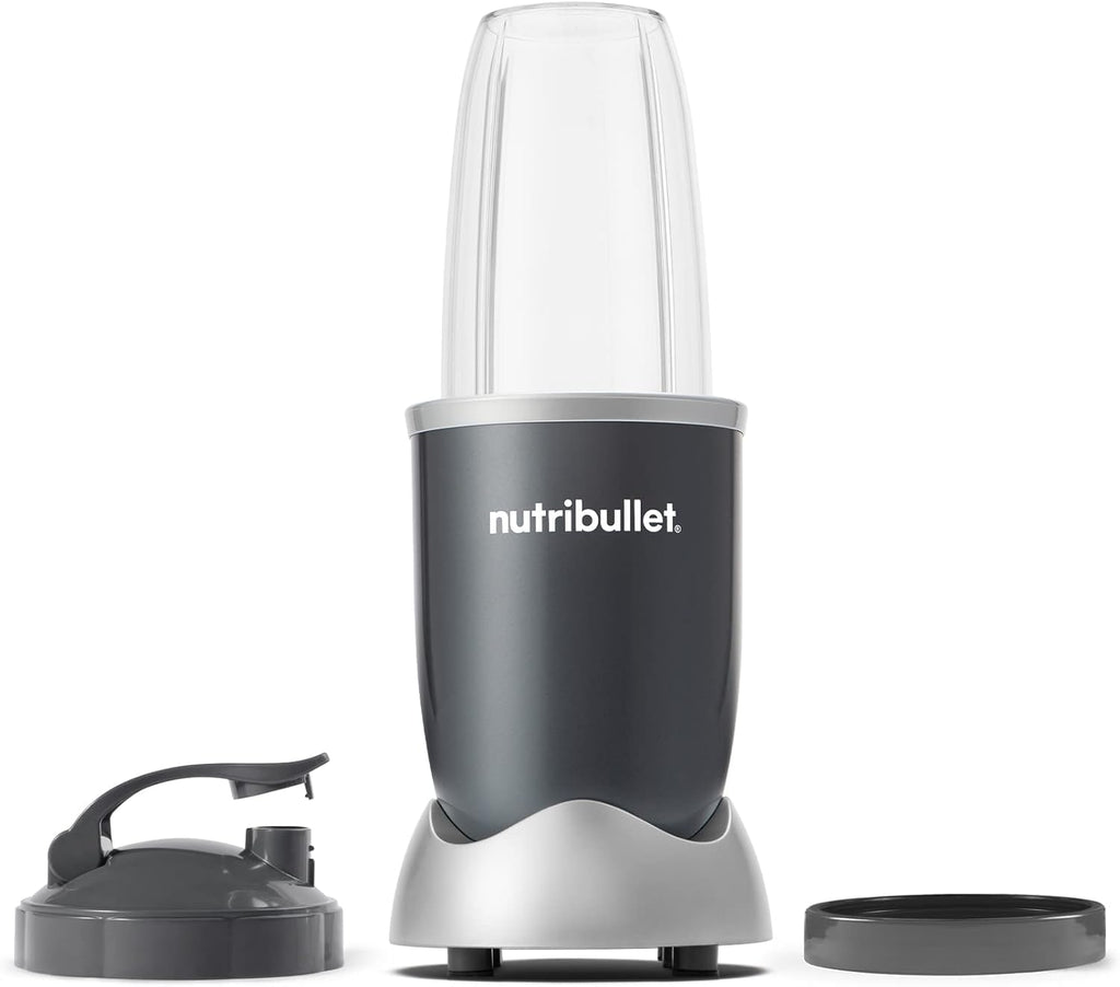 nutribullet Personal Blender, Shakes, Smoothies, Food Prep, and Frozen Blending, 24 Ounces, 600 Watt, Gray, NBR-0601WM - GreatSpace Discounts