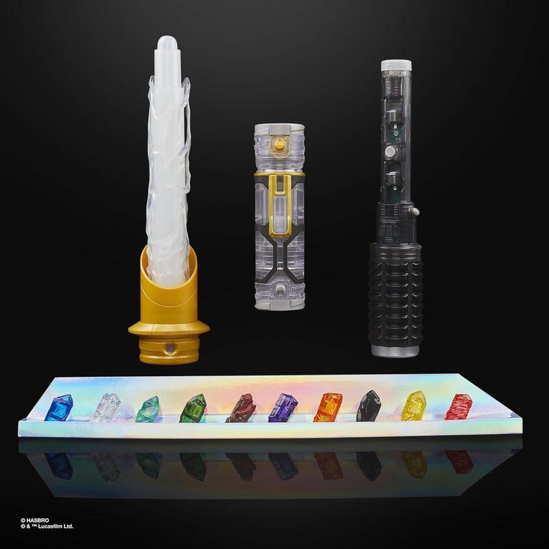 Star Wars Power Crystal Lightsaber 7 Colors with Ignite Blade