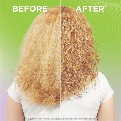 3pk Garnier Fructis Curl Shape Defining Spray Gel for Curly Hair, 8.5 OZ