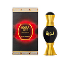 Swiss Arabian Noora Onyx Perfume Oil 0.4oz Alcohol-Free, Rose & Leather Notes
