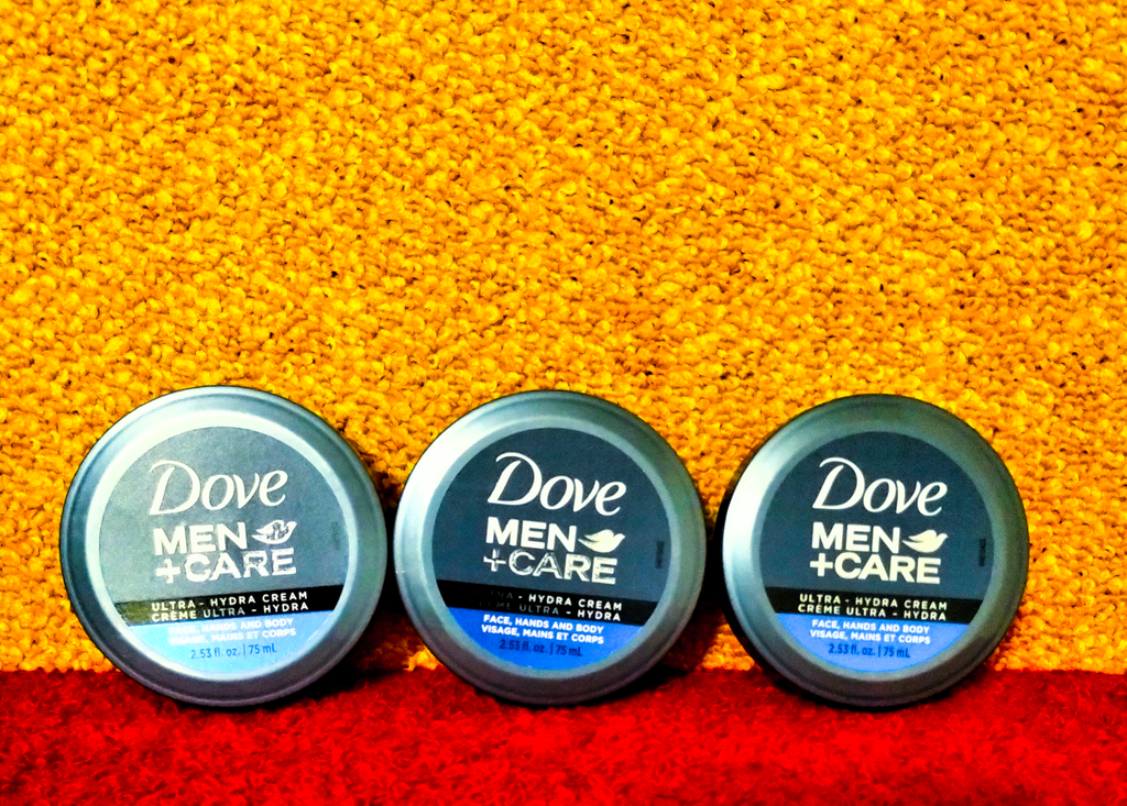 Dove Men+Care Ultra Hydra Cream for Face, Hands & Body – Pack of 3