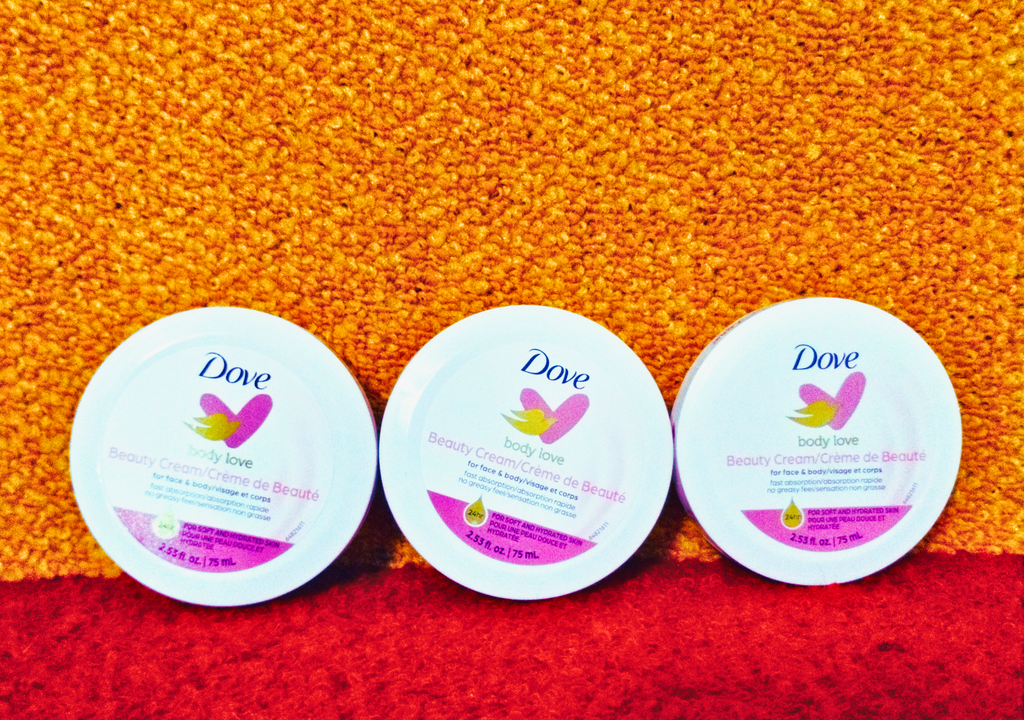 Dove Beauty Love Triple Pack - Body Cream 75 ml Each (3-Pack)