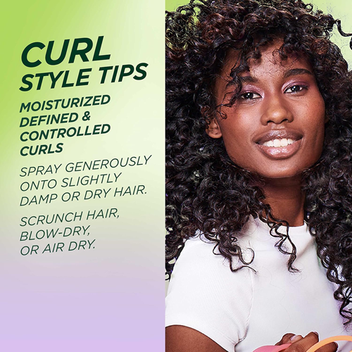 3pk Garnier Fructis Curl Shape Defining Spray Gel for Curly Hair, 8.5 OZ