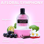 AFLUXE Valentine Milano Women Perfume 3.4 oz Romantic Floral EDP