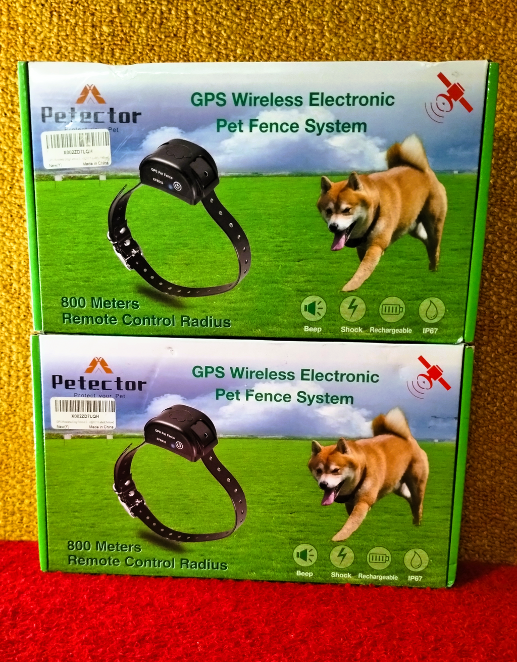 Petector GPS Wireless Electronic Pet Fence System