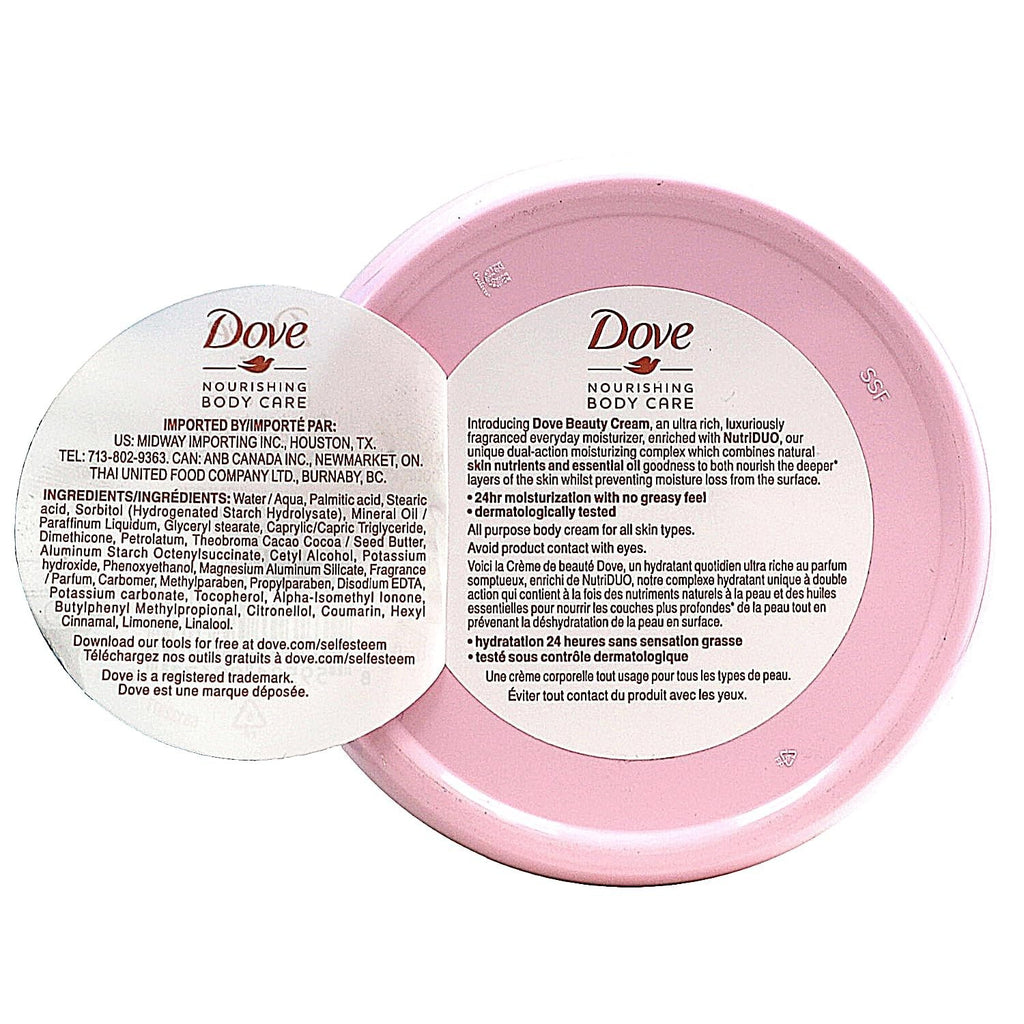 Dove Body Love Beauty Cream for Face & Body – 2.53 fl oz (1 Pack)