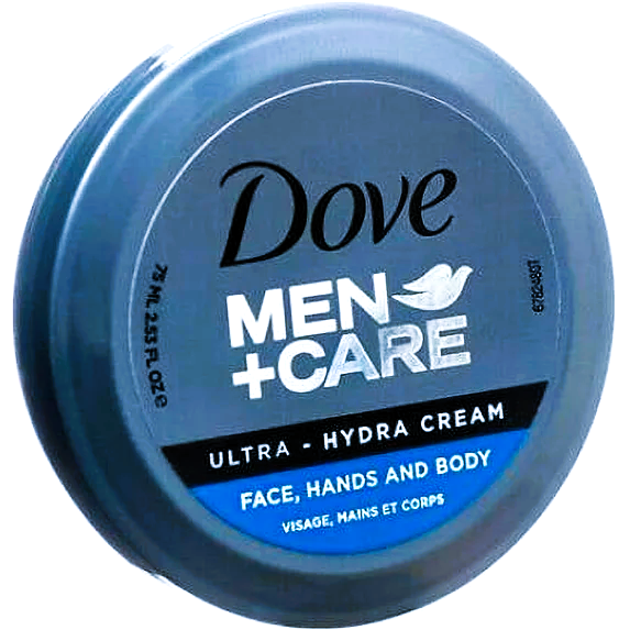 Dove Men+Care Ultra Hydra Cream 3-in-1 for Face, Hands & Body - 2.53 oz