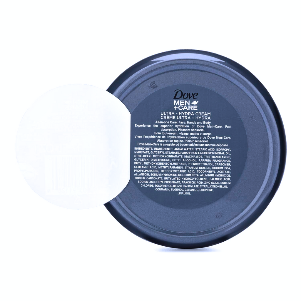 Dove Men+Care Ultra Hydra Cream for Face, Hands & Body – Pack of 2