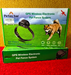Petector GPS Wireless Electronic Pet Fence System