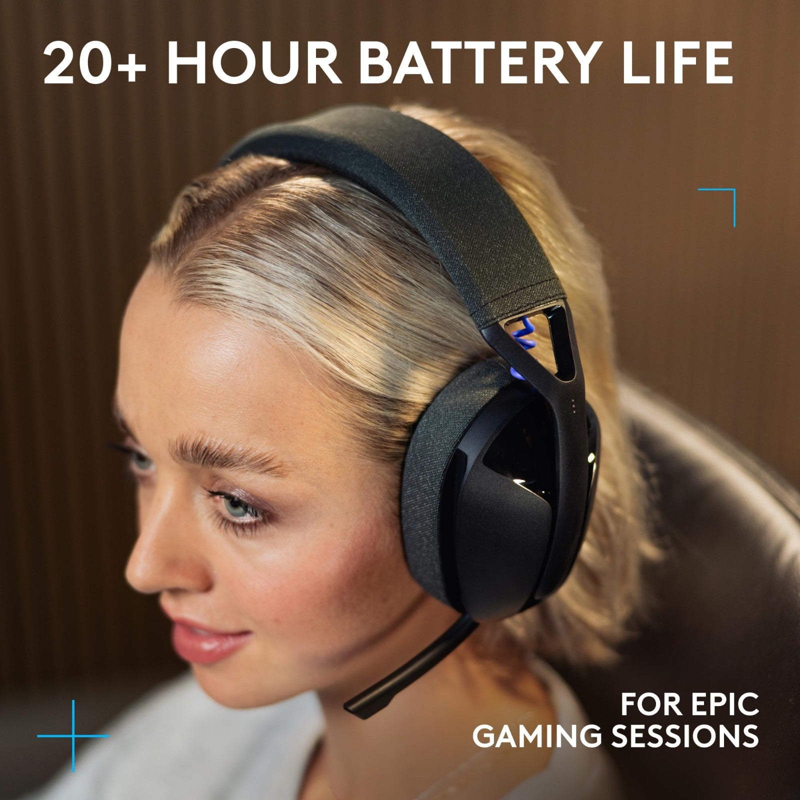 Logitech G321 Lightspeed Wireless Bluetooth Gaming Headset with Dynamic Comfort