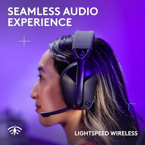 Logitech G321 Lightspeed Wireless Bluetooth Gaming Headset with Dynamic Comfort