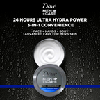 Dove Men+Care Ultra Hydra Cream & Body Love Beauty Creme Duo 75 ml Each (2 Pack)
