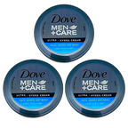 Dove Men+Care Ultra Hydra Cream for Face, Hands & Body – Pack of 3