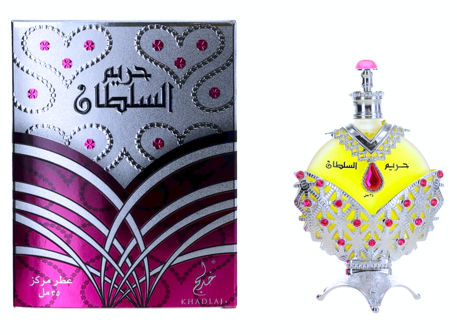 Khadlaj Hareem Al Sultan Silver Floral Concentrated Perfume Oil 1.18 oz Unisex