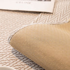 Non-Slip Couch Cover with Gold Trim, Sofa Slipcover for Sectional & Loveseat