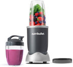 nutribullet Personal Blender, Shakes, Smoothies, Food Prep, and Frozen Blending, 24 Ounces, 600 Watt, Gray, NBR-0601WM - GreatSpace Discounts