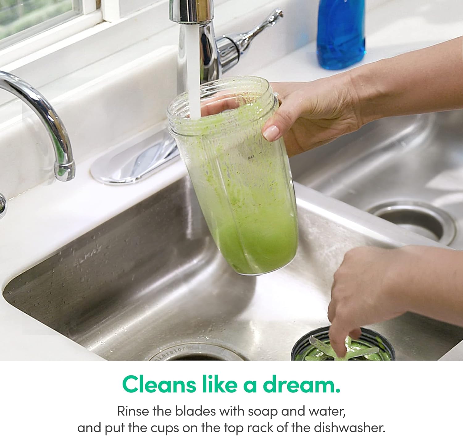 nutribullet Personal Blender, Shakes, Smoothies, Food Prep, and Frozen Blending, 24 Ounces, 600 Watt, Gray, NBR-0601WM - GreatSpace Discounts