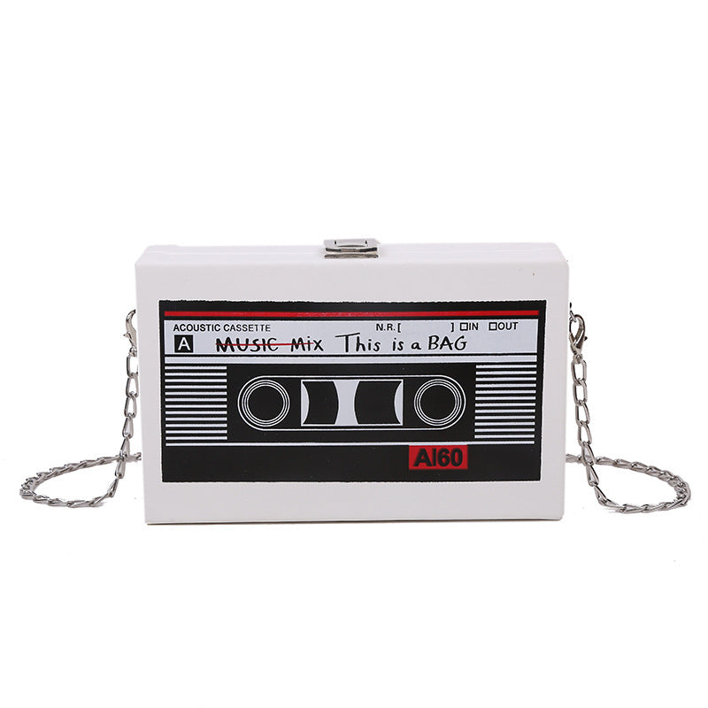 Retro Cassette Tape Crossbody Bag - GreatSpace Discounts