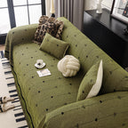 Chenille Couch Throw Cover Decorative Herringbone Sofa Blanket Protector for Couch