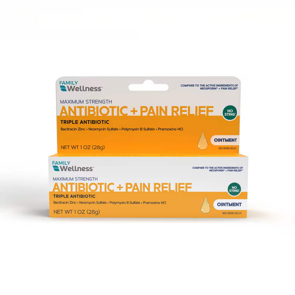 Natureplex Maximum Strength Antibiotic + Pain Relief Triple Antibiotic Ointment, 1oz