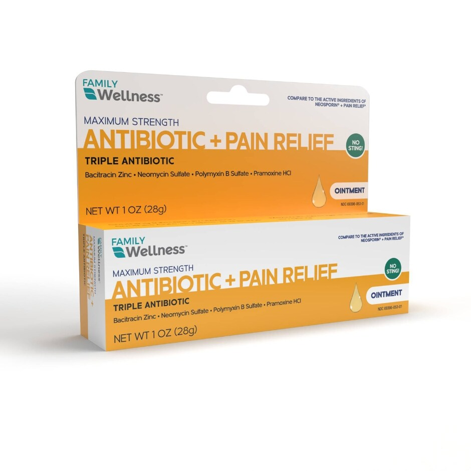 Natureplex Maximum Strength Antibiotic + Pain Relief Triple Antibiotic Ointment, 1oz