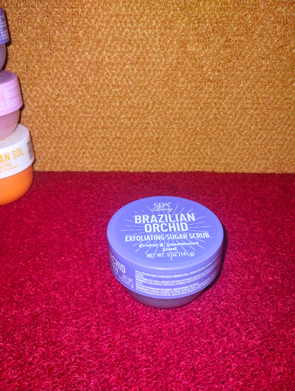 SPA Luxury Brazilian Orchid Exfoliating Sugar Scrub 141g - Pack of 1