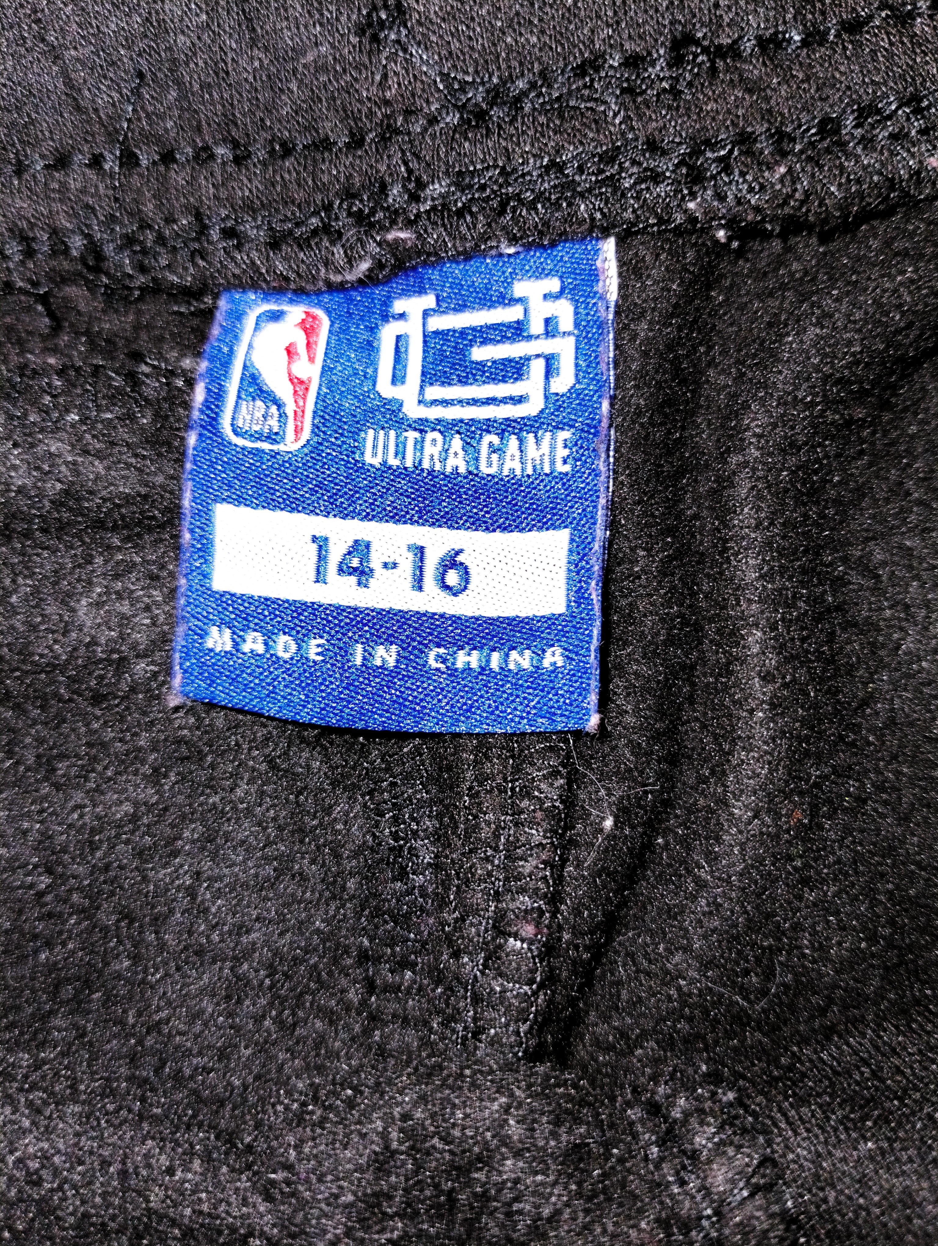 🏀 Preowned Chicago Bulls Junior Black Pants (Size 14–16)
