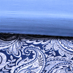 California King 12-piece Reversible Microfiber Comforter Set Navy Blue White - GreatSpace Discounts