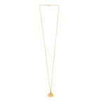 Sea Shell Necklace in 10K Yellow Gold - GreatSpace Discounts