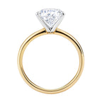 2 Carat Oval Lab Grown IGI G/VS1 Diamond Solitaire Ring in 10K Yellow Gold - GreatSpace Discounts