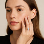 2 Carat Oval Lab Grown IGI G/VS1 Diamond Solitaire Ring in 10K Yellow Gold - GreatSpace Discounts