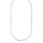 Sterling Silver Squared Paperclip Chain (10.20 mm) - GreatSpace Discounts