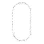 Sterling Silver Squared Paperclip Chain (10.20 mm) - GreatSpace Discounts
