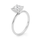 3 Carat Princess Lab Grown IGI G/VS1 Diamond Solitaire Ring in 10K White Gold - GreatSpace Discounts