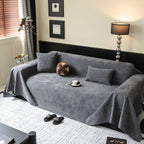 Waterproof Couch Throw Cover for Dogs, Non Slip Slipcover for Leather Fabric Sofa