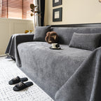 Waterproof Couch Throw Cover for Dogs, Non Slip Slipcover for Leather Fabric Sofa