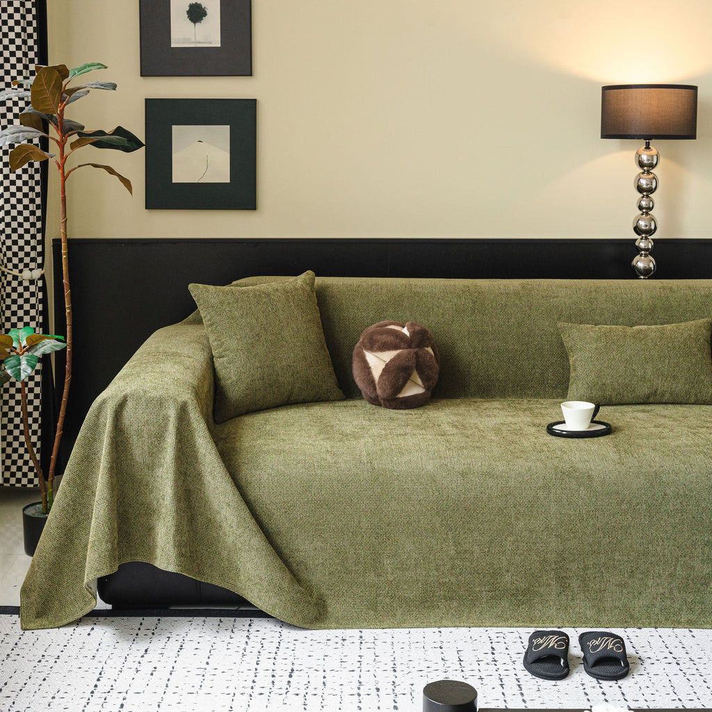 Waterproof Couch Throw Cover for Dogs, Non Slip Slipcover for Leather Fabric Sofa