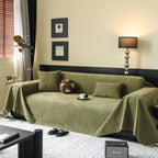 Waterproof Couch Throw Cover for Dogs, Non Slip Slipcover for Leather Fabric Sofa