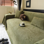 Waterproof Couch Throw Cover for Dogs, Non Slip Slipcover for Leather Fabric Sofa