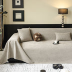 Waterproof Couch Throw Cover for Dogs, Non Slip Slipcover for Leather Fabric Sofa