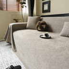Waterproof Couch Throw Cover for Dogs, Non Slip Slipcover for Leather Fabric Sofa