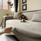 Waterproof Couch Throw Cover for Dogs, Non Slip Slipcover for Leather Fabric Sofa