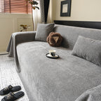 Waterproof Couch Throw Cover for Dogs, Non Slip Slipcover for Leather Fabric Sofa