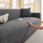Embossed Lines Couch Covers Stretchable Non-Slip & Washable Sofa Slipcovers