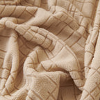Embossed Lines Couch Covers Stretchable Non-Slip & Washable Sofa Slipcovers