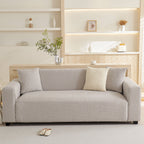 Embossed Lines Couch Covers Stretchable Non-Slip & Washable Sofa Slipcovers