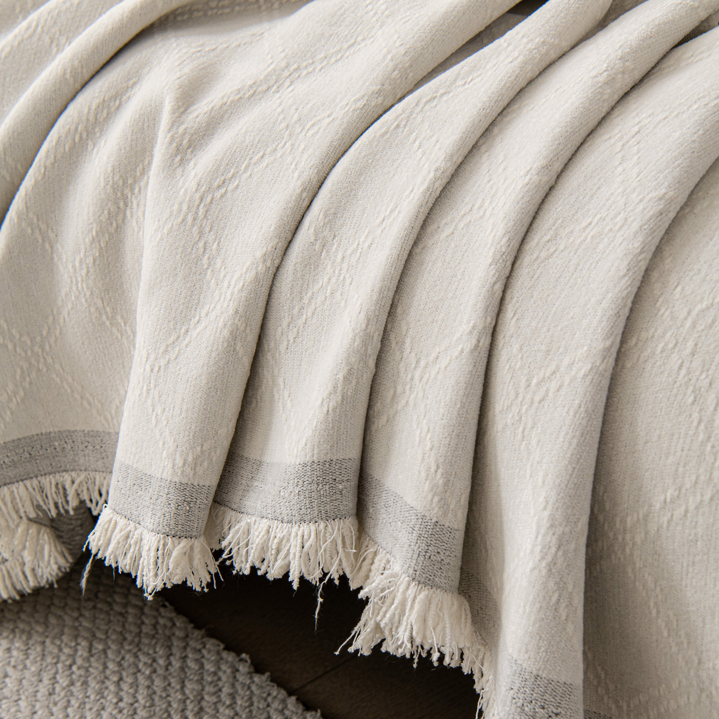Soft Textured Couch Cover Slipcover Blanket, Modern Couch Covers for Dogs Washable