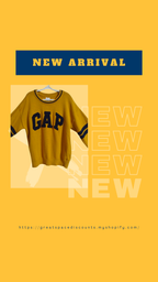 GAP Kids Logo Cotton Crewneck Sweater, Size 10 (L), Yellow